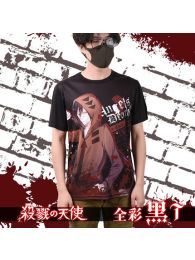 Angels of Death Zack Full Color T-Shirt Black Tee