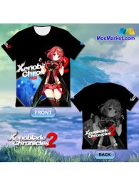 Xenoblade Chronicles 2 Pyra Double Sided Full Graphic T-Shirt