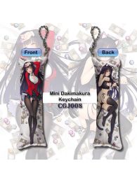 Kakegurui Yumeko Jabami Mini Dakimakura Keychain Phone Strap