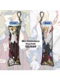 Natsume's Book of Friends Natsume Takashi Mini Dakimakura Keychain Phone Strap