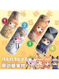 Kemono Friends Bolster Pillow Plush Cushion Throw Pillow