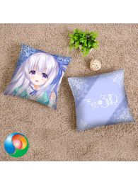 Angel's 3Piece! Jun Gotou Throw Pillow Cover