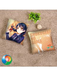 Food Wars! Shokugeki no Soma Megumi Tadokoro Throw Pillow Cover