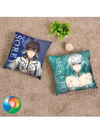 Tales of Zestiria Sorey & Mekleo Throw Pillow Cover