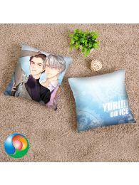 Yuri!!! On ICE Yuuri & Victor Throw Pillow Cover