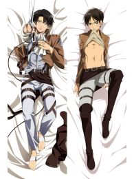 Attack on Titan Dakimakura Hugging Pillow Cover