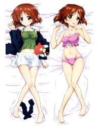 GIRLS und PANZER Dakimakura Hugging Pillow Cover