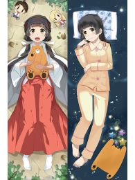 Kuma Miko: Girl Meets Bear Dakimakura Hugging Pillow Cover