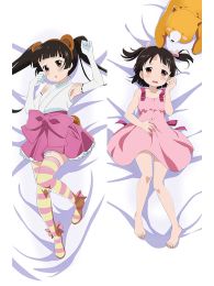 Kuma Miko: Girl Meets Bear Dakimakura Hugging Pillow Cover