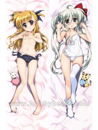 Magical Girl Lyrical Nanoha Dakimakura Hugging Body Pillow Cover
