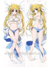Magical Girl Lyrical Nanoha Dakimakura Hugging Body Pillow Cover