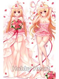 Shamoe Wedding Dress Dakimakura Hugging Pillow Cover