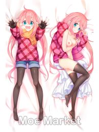 Yuru Camp Nadeshiko Kagamihara Dakimakura Hugging Pillow Cover