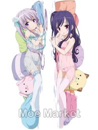 Angel's 3Piece! Jun Gotou & Nozomi Momijidani Dakimakura Hugging Pillow Cover