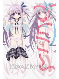 Angel's 3Piece! Jun Gotou Dakimakura Hugging Pillow Cover