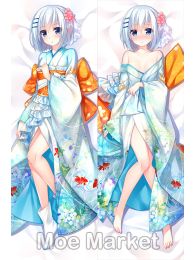 Date A Live Origami Tobiichi Dakimakura Hugging Pillow Cover Date A Live Origami Tobiichi Dakimakura Hugging Pillow Cover