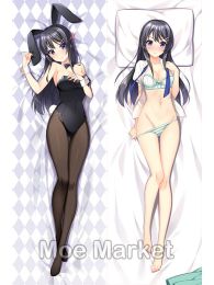 Rascal Does Not Dream of Bunny Girl Senpai Mai Sakurajima Dakimakura Hugging Pillow Cover