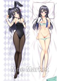 Rascal Does Not Dream of Bunny Girl Senpai Mai Sakurajima Dakimakura Hugging Pillow Cover