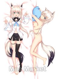 Virtual Youtuber Sirakami Fubuki Dakimakura Hugging Pillow Cover