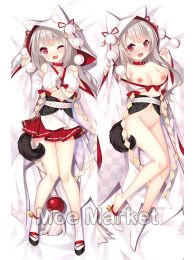 Azur Lane Yuudachi Wedding Skin Dakimakura Hugging Pillow Cover