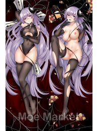 Azur Lane Gneisenau Dakimakura Hugging Body Pillow Cover