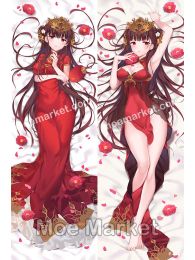 Azur Lane ROC Yat Sen Dakimakura Hugging Body Pillow Cover