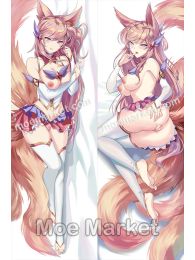 League of Legends Star Guardian Ahri Dakimakura Hugging Body Pillow Cover