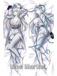 Hataraku Saibou (Cells at work!) CODE BLACK White Blood Cell U-1196 Dakimakura Hugging Body Pillow Cover
