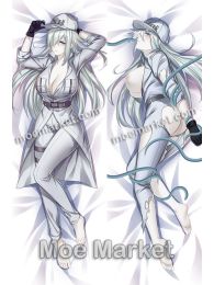 Hataraku Saibou (Cells at work!) CODE BLACK White Blood Cell U-1196 Dakimakura Hugging Body Pillow Cover