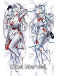 Hataraku Saibou (Cells at work!) CODE BLACK White Blood Cell U-1196 Dakimakura Hugging Body Pillow Cover