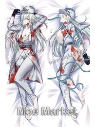 Hataraku Saibou (Cells at work!) CODE BLACK White Blood Cell U-1196 Dakimakura Hugging Body Pillow Cover