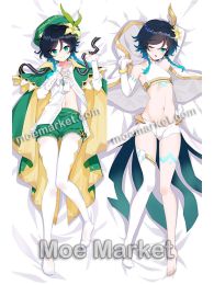 Genshin Impact Venti Dakimakura Hugging Body Pillow Cover Genshin Impact Venti Dakimakura Hugging Body Pillow Cover