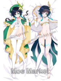 Genshin Impact Venti Dakimakura Hugging Body Pillow Cover