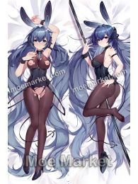 Azur Lane USS New Jersey Bunny Skin Dakimakura Hugging Body Pillow Cover
