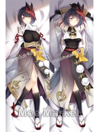 Genshin Impact Kujou Sara Dakimakura Hugging Body Pillow Cover