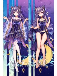 Genshin Impact Keqing Dakimakura Hugging Body Pillow Cover