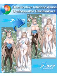 Blue Archive Ichinose Asuna Undressable Dakimakura Hugging Body Pillow Cover
