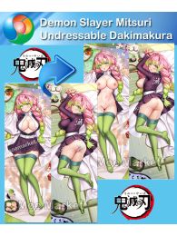 Demon Slayer: Kimetsu no Yaiba Mitsuri Kanroji Undressable Dakimakura Hugging Body Pillow Cover