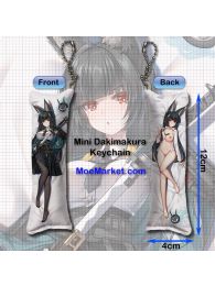 Zenless Zone Zero Miyabi Mini Dakimakura Keychain Phone Strap