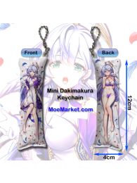 Honkai: Star Rail Robin Mini Dakimakura Keychain Phone Strap