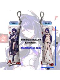Honkai: Star Rail Acheron Mini Dakimakura Keychain Phone Strap