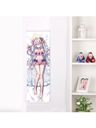Blue Archive Shirasu Azusa Swimsuit Ver. Life-Size Fabric Wall Scroll