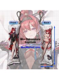 Wuthering Waves Yinlin Mini Dakimakura Keychain Phone Strap