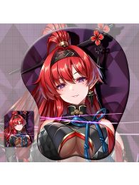 Wuthering Waves Yinlin 3D Wrist Rest Oppai Mouse Pad