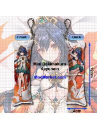 Honkai: Star Rail Yunli Mini Dakimakura Keychain Phone Strap