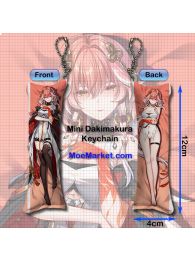 Wuthering Waves Changli Mini Dakimakura Keychain Phone Strap