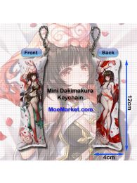 Honkai: Star Rail Lingsha Mini Dakimakura Keychain Phone Strap