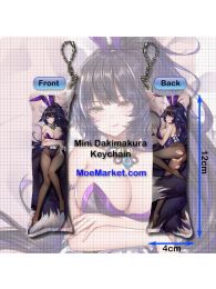Azur Lane Musashi Mini Dakimakura Keychain Phone Strap