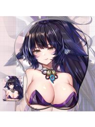 Azur Lane Musashi 3D Wrist Rest Oppai Mouse Pad