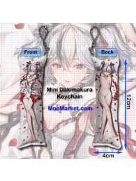 Wuthering Waves Camellya Mini Dakimakura Keychain Phone Strap